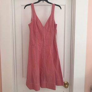 NWT Anthropologie Maeve Pink Chambray Sundress